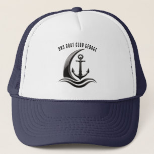 Nautische Bootsnetz-Kappe Truckerkappe