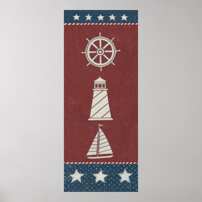 Nautische Einheit 1 Poster (Vorne)