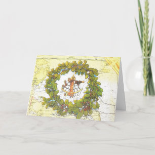 Nautische Feiertagskarte Karte