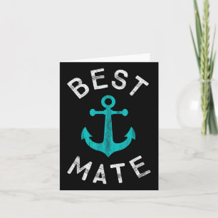Nautische Gastgeschenk Hochzeit Grooms Man & amp; Karte