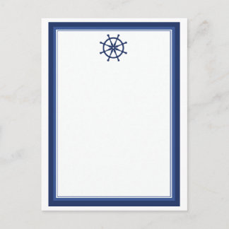 Nautische Helm Postkarte