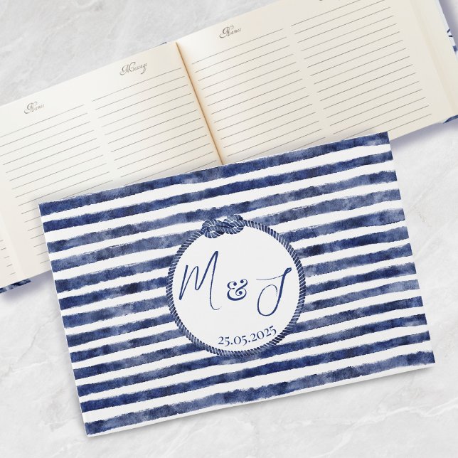 Nautische Hochzeit an der Küste Gästebuch (Von Creator hochgeladen)