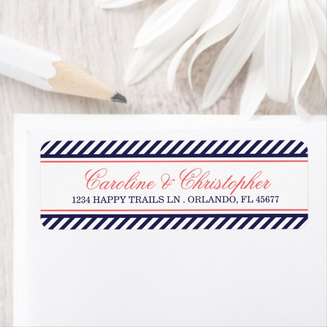 Nautische Hochzeitshochzeiten von Marine und Koral (Insitu)