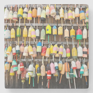 Nautische Hummer-Poster Stone-Untersetzer Steinuntersetzer