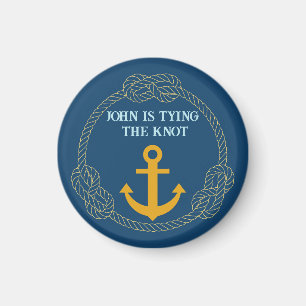 Nautische Junggesellenparty-Kreuzfahrt-Tür Magnet