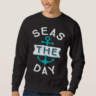Nautische Junggesellinnenparty  Segelanker Meere t Sweatshirt