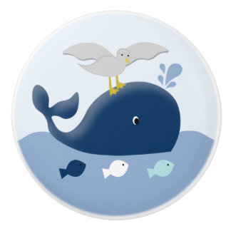 Nautische Kinderzimmer-Schublade Keramikknauf