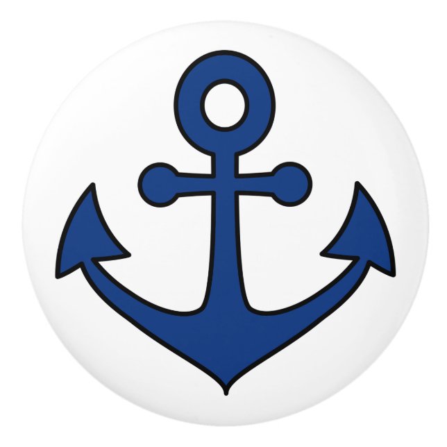Nautische Knöpfe für dekorative Keramik Keramikknauf (Vorderseite)