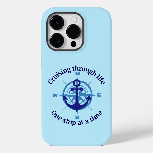 Nautische Kreuzfahrt Case-Mate iPhone Hülle (Rückseite)