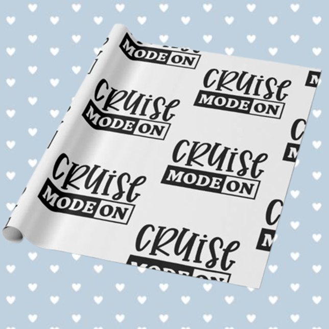 Nautische Kreuzfahrt zum Thema Geschenkpapier ( Perfect for farewells or ocean lovers—order yours today!)