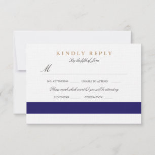 Nautische Marine Bat Mitzvah UAWG RSVP Karte