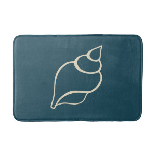 Nautische Muschel Bad Mat Rug Badematte