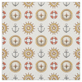 Nautische Muster Stoff