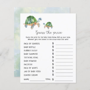 Nautische Party Price Guess Game