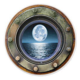 Nautische Porthole-Keramik Keramikknauf