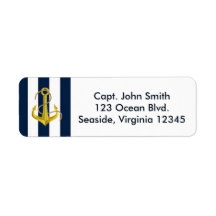 NAUTISCHE RÜCKSENDEADRESSEN-AUFKLEBER (ZOLLBAR)