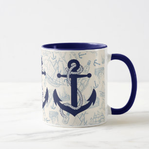 NAUTISCHE SCHIFFE TASSE