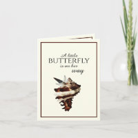 Nautische Schmetterlinge unter der Muschel