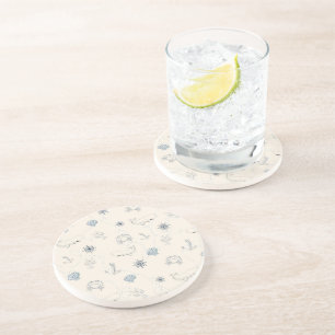 Nautische See Getränkeuntersetzer