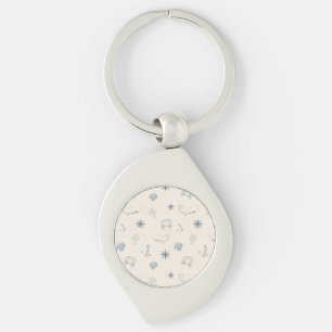 Nautische See Schlüsselanhänger