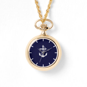 Nautische Single-Ankereigenschaft Armbanduhr