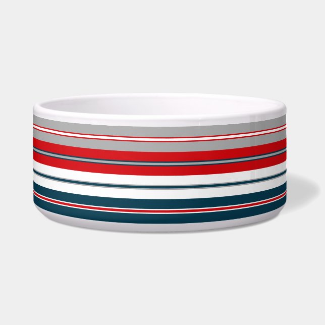 Nautische Streifen Napf (Vorderseite)