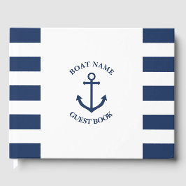 Nautische Strickboote oder HausGästebuch Gästebuch