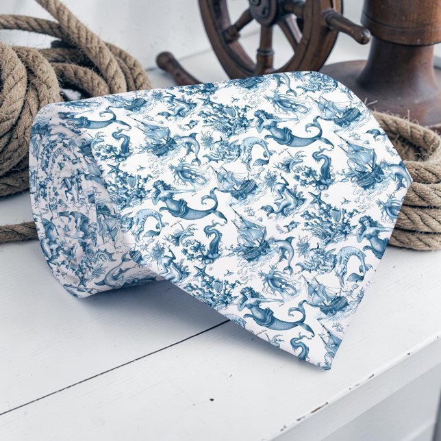 Nautische Toile-Halsbinden Krawatte (Von Creator hochgeladen)