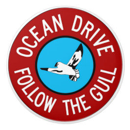 Nautische Türhülle/Drehknopf Keramikknauf