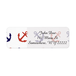 Nautische Verankerungsmuster