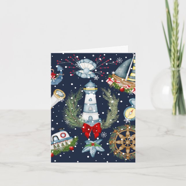 Nautische Weihnachten (Vorderseite)