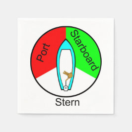 Nautische Zeitung Napkins Serviette