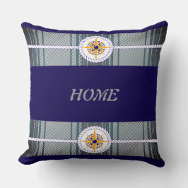 Nautische Zuhause-Kissen Kissen