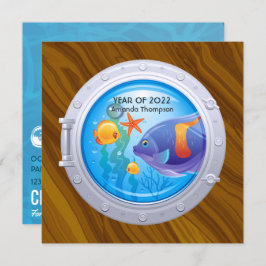 Nautischer Abschluss Einladung