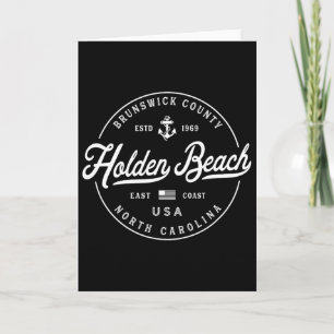 Nautischer Anker Holden Beach North Carolina Reise Karte