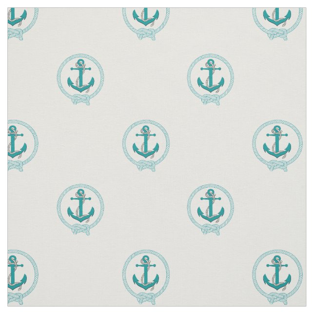 Nautischer Aquakulturanker/Wassernaht-Knoten Stoff (Muster)