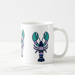 Nautischer Hummer-Becher Kaffeetasse