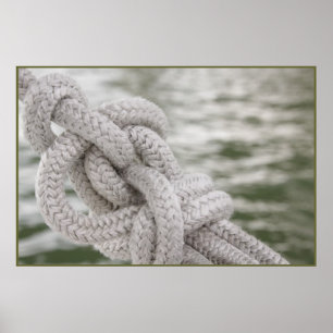 nautischer Knoten Poster