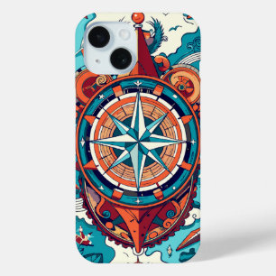 Nautischer Kompass Case-Mate iPhone Hülle