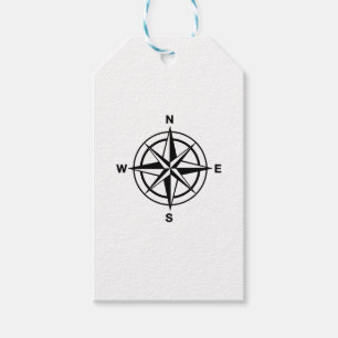 Nautischer Kompass Geschenkanhänger