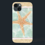 Nautischer Starfish im Wasser iPhone 13 Hülle<br><div class="desc">Dieses Gemälde von Chariklia Zarris lässt Sie sich jedes Mal, wenn Sie es sich ansehen, in eine Welt der Differenz verwandeln. Sie können sich am Strand vorstellen, auf der Suche nach Seestern oder im Sand zu spielen. Zarris's Image ist perfekt für diejenigen, die das Leben im Meer Liebe und wollte,...</div>
