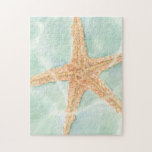 Nautischer Starfish im Wasser Puzzle<br><div class="desc">Dieses Gemälde von Chariklia Zarris lässt Sie sich jedes Mal, wenn Sie es sich ansehen, in eine Welt der Differenz verwandeln. Sie können sich am Strand vorstellen, auf der Suche nach Seestern oder im Sand zu spielen. Zarris's Image ist perfekt für diejenigen, die das Leben im Meer Liebe und wollte,...</div>