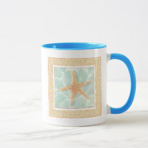 Nautischer Starfish im Wasser Tasse