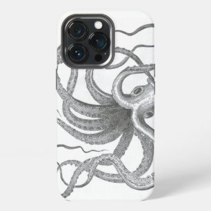 Nautischer Steampunk-Oktopus Vintage-Kraken-Meer iPhone 13 Pro Hülle