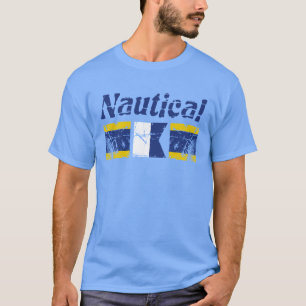 Nautischer VATER T-Shirt