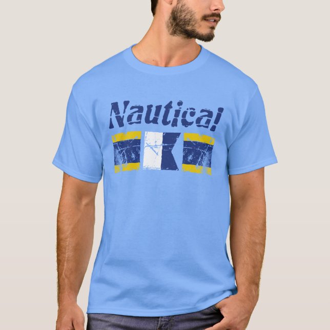 Nautischer VATER T-Shirt (Vorderseite)