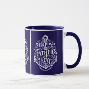 Nautischer Vatertag-Tasse Geschenk Tasse