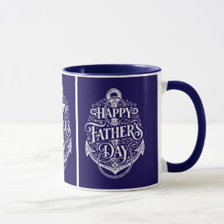Nautischer Vatertag-Tasse Geschenk Tasse