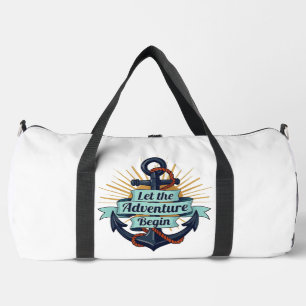 Nautisches Anker-Abenteuer-Reise-Wochenendtasche Duffle Bag