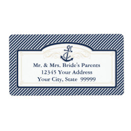 Nautisches Ankerboot Diagonal Streifen wirbeln Mod